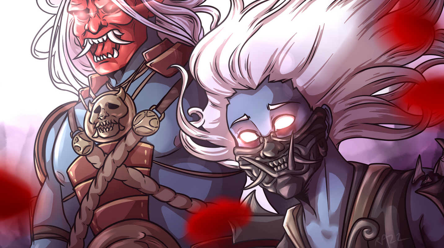 Oni artwork by RAZZ