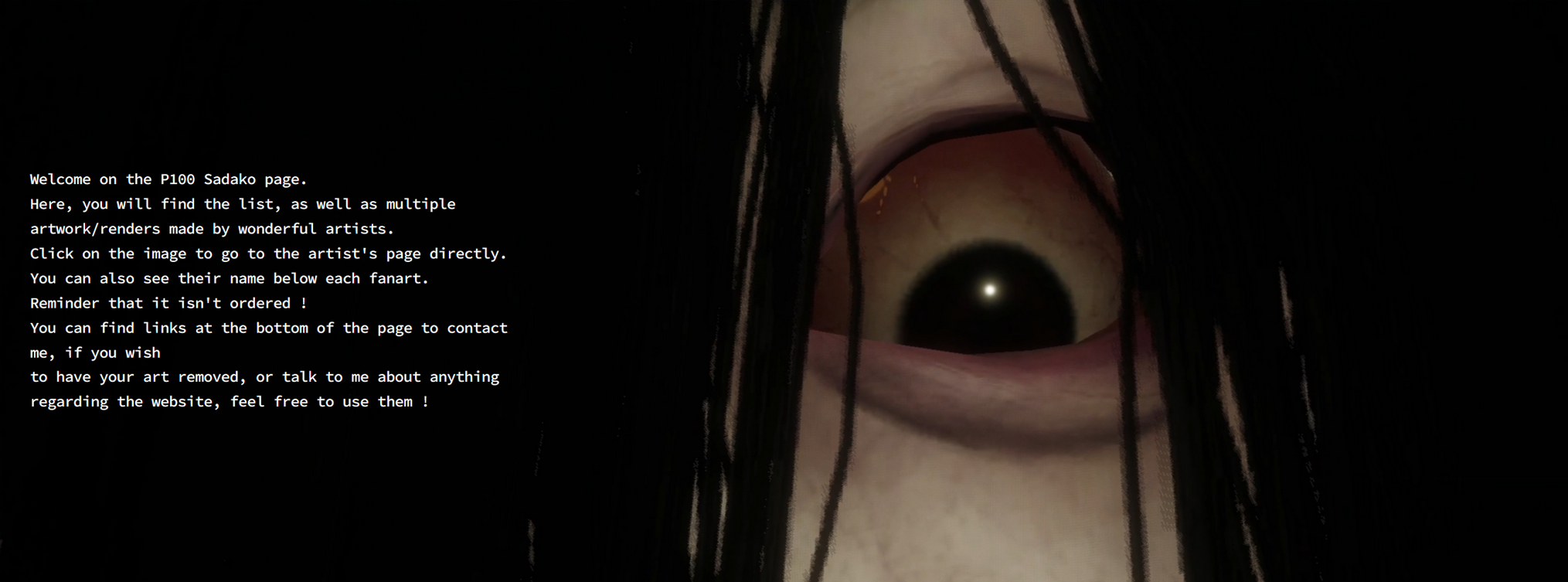 Sadako header