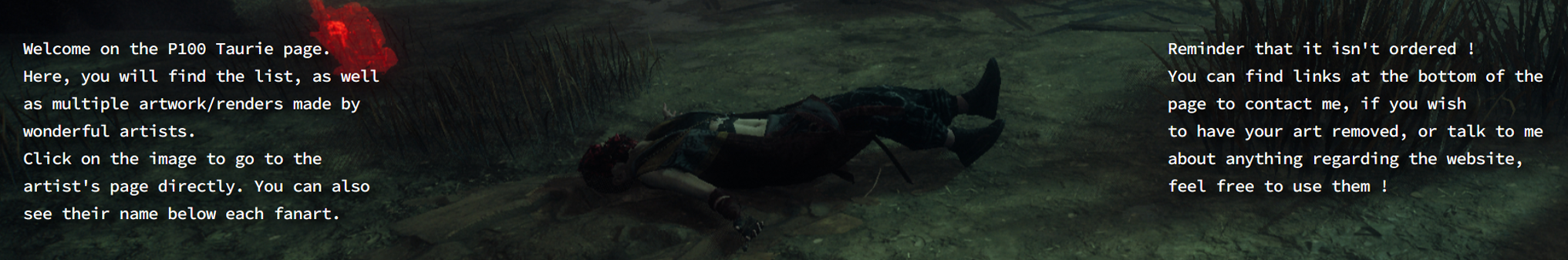 Taurie Cain header
